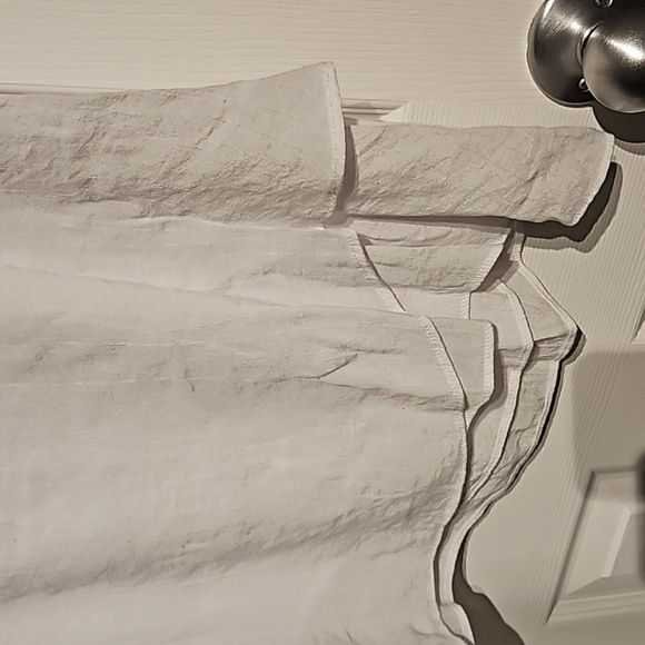 Christina B. White sleeveless layers lightweight hand stamp butterfly top Large - Picture 5 of 8